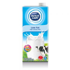 Dutch Lady Low Fat Milk (1L)