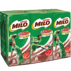 Nestle MILO Activ-Go UHT, Carton Pack (200ml x 6 )
